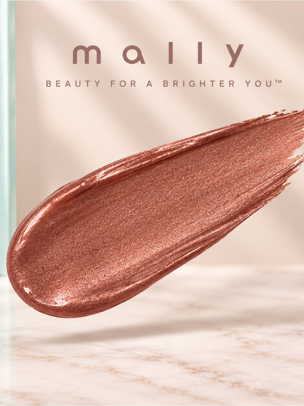 Mally Beauty Forever Silk Liquid Eyeshadow - Silk Cognac NIB - Picture 2 of 2
